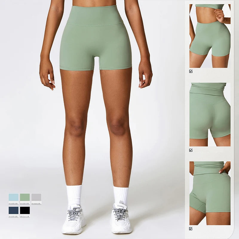 High-Waist Flex Shorts