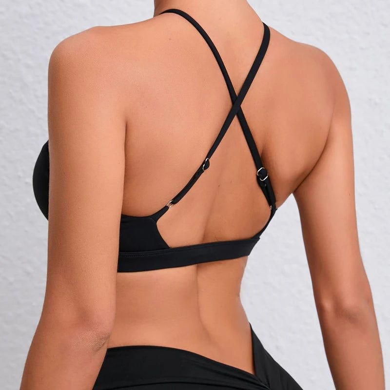 Cross Back Sports Bra