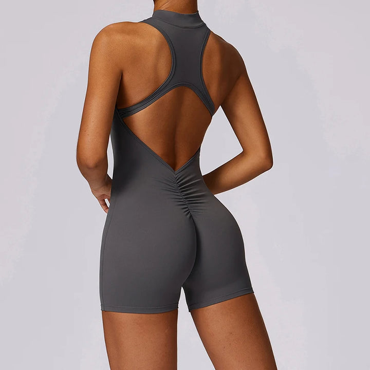 Scrunch Gym Romper